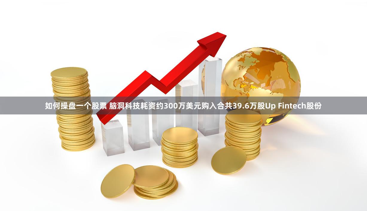 如何操盘一个股票 脑洞科技耗资约300万美元购入合共39.6万股Up Fintech股份