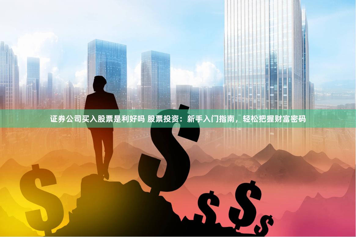 证券公司买入股票是利好吗 股票投资：新手入门指南，轻松把握财富密码