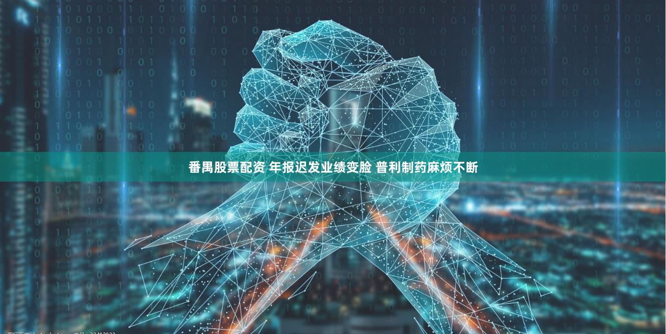 番禺股票配资 年报迟发业绩变脸 普利制药麻烦不断
